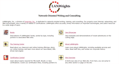 Desktop Screenshot of lanw.com